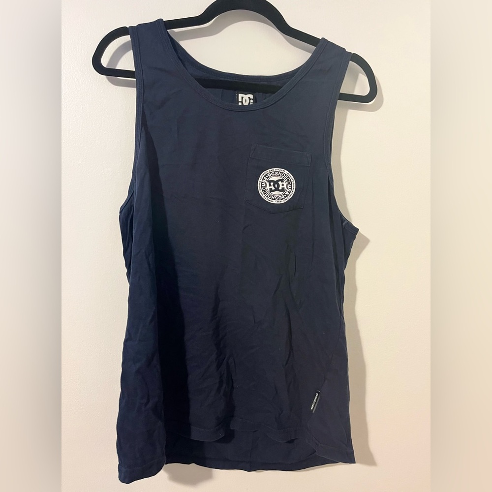 DC Navy Blue Tank Top